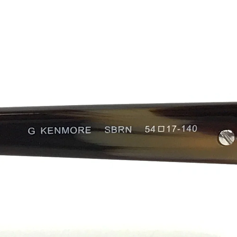 GANT Eyeglasses Frames G KENMORE SBRN Brown Rectangular Half Rim 54-17-140